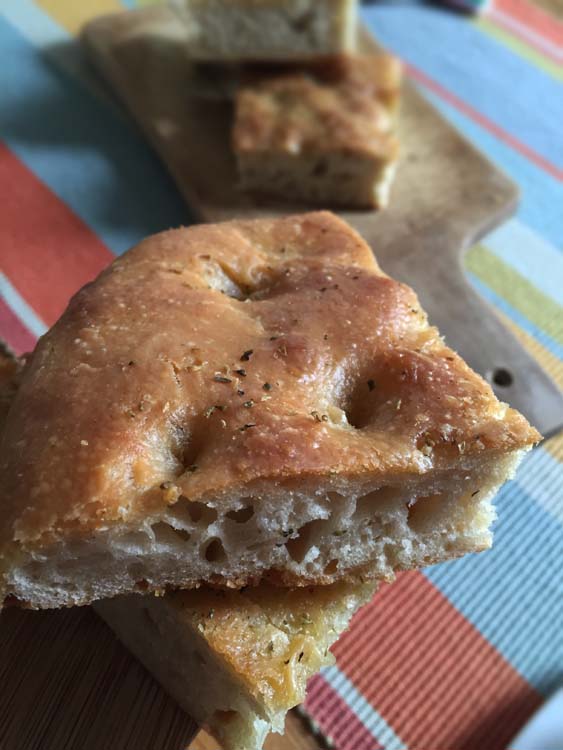 Focaccia senza impasto